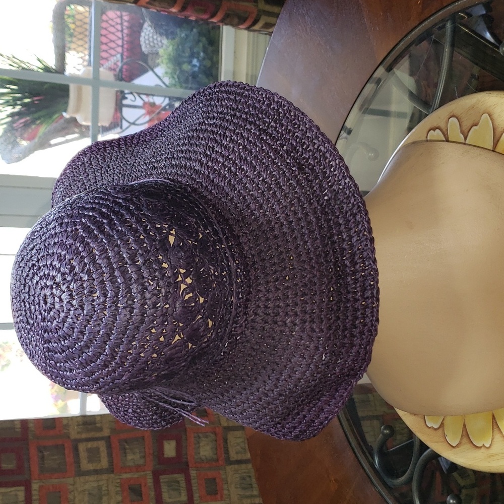 SOLD CL VINTAGE SUN STRAW HAT - Picture 4 of 6